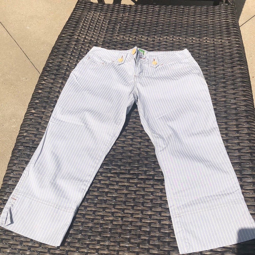 Light Blue Capris